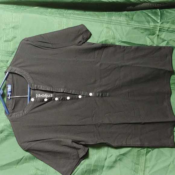 Doublju Men's Black Shirt - Picture 1 of 9